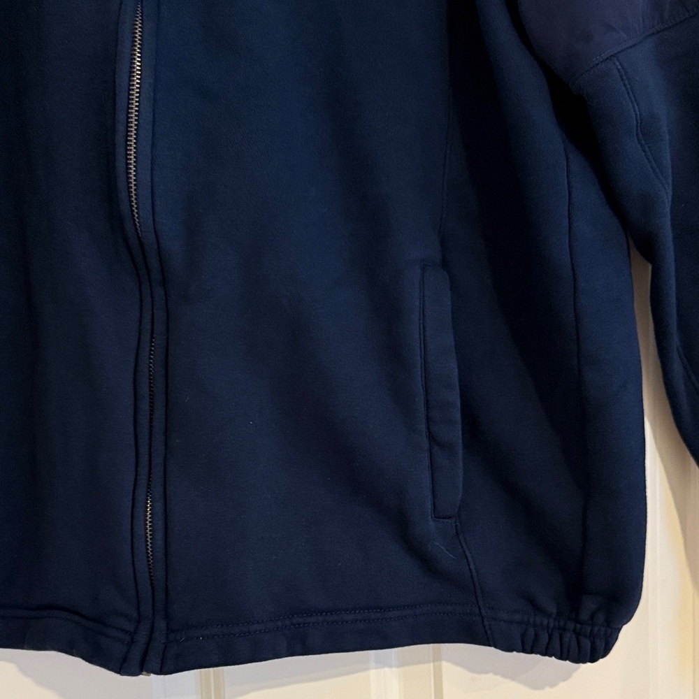 Navy Blue Men's 2020 Final Four Zip Up Sweatshirt Sz XL - Picture 6 of 7